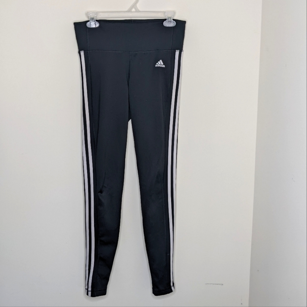 Adidas Climalite Athletic Jogger Track Pants Black M